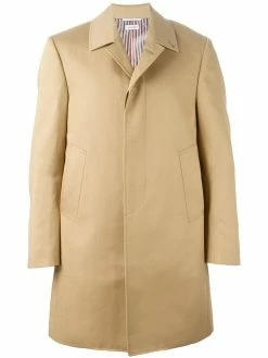 Thom Browne mac bal collar overcoat