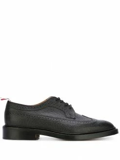 Thom Browne pebbled leather longwing brogues