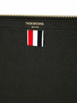 Thom Browne small tablet clutch