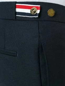 Thom Browne Low Rise Skinny Side Tab Trouser In 2 Ply Fresco