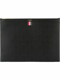 Thom Browne large zipper laptop holder