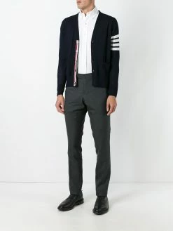 Thom Browne 4-Bar knitted cardigan