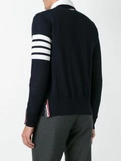Thom Browne 4 Bar knitted cardigan cardigans of men 8 Thom Browne 4-Bar knitted cardigan