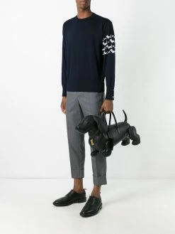 Thom Browne Hector pebbled bag