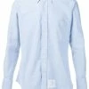 Thom Browne grosgrain placket Oxford shirt