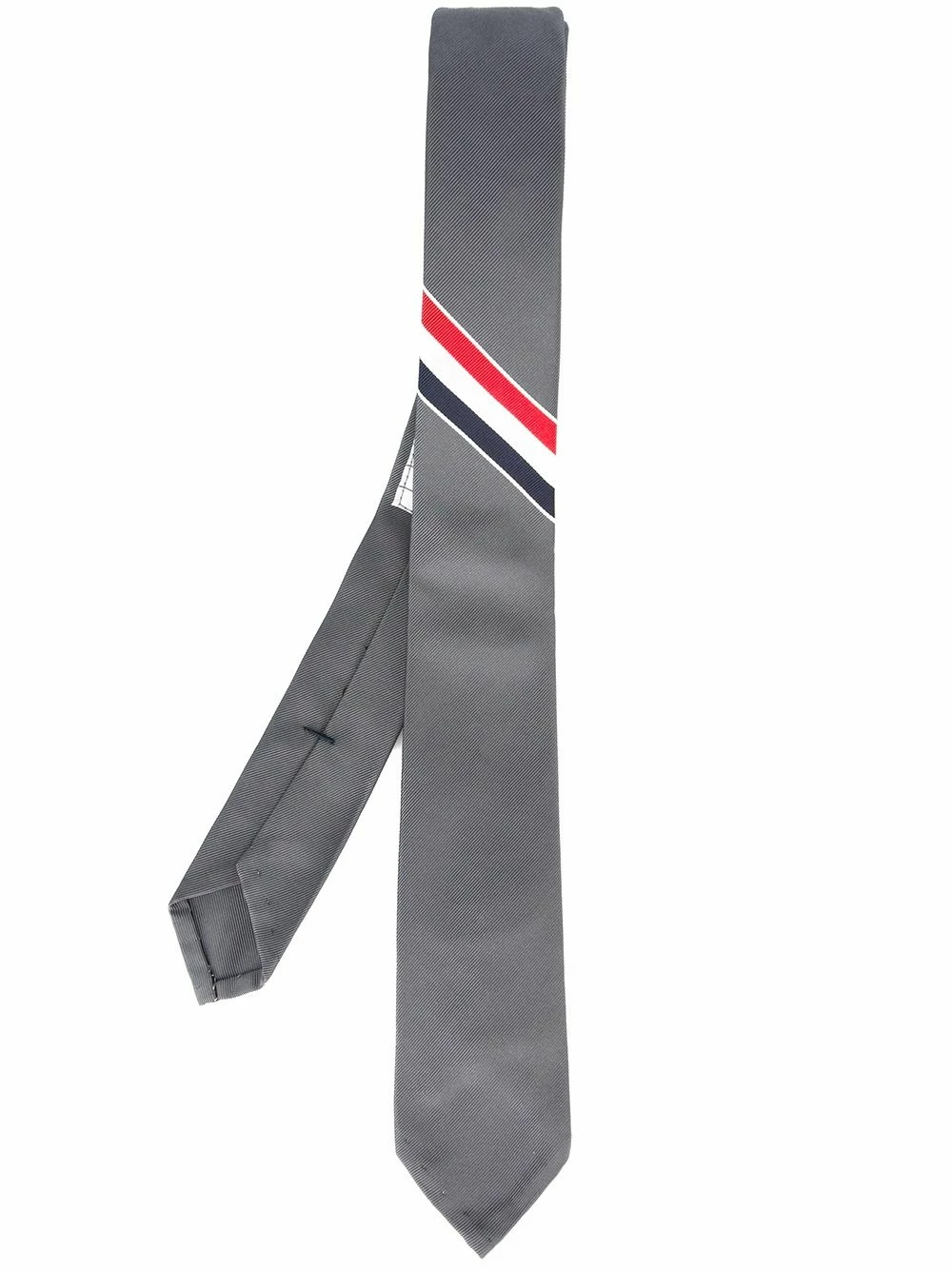Thom Browne RWB stripe necktie ties & bow ties of men 1 Thom Browne RWB stripe necktie