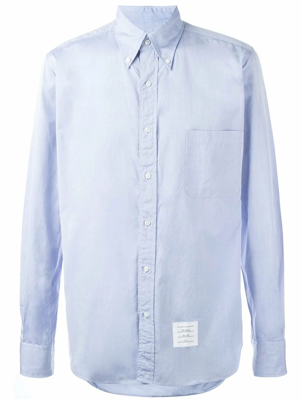 Thom Browne Grosgrain placket shirt shirts of men 1 Thom Browne grosgrain placket shirt