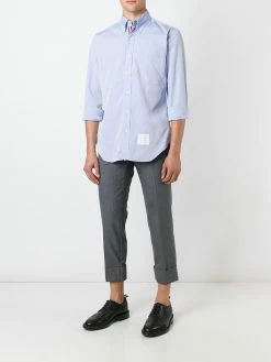 Thom Browne grosgrain placket shirt