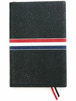 Thom Browne small tricolour notebook