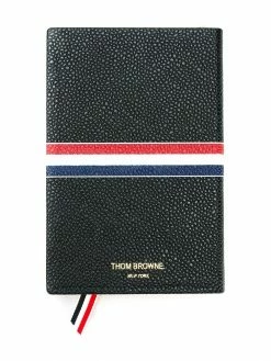 Thom Browne small tricolour notebook