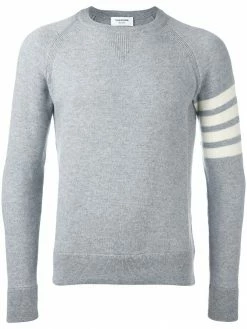 Thom Browne striped sleeve jumper