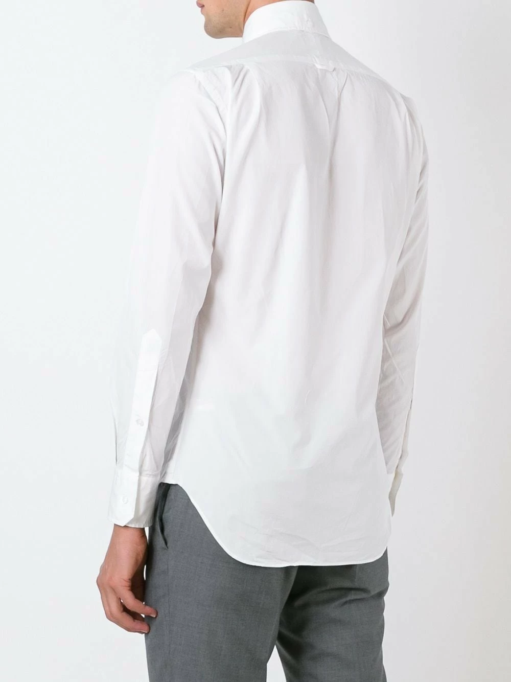 Thom Browne Logo patch shirt shirts of men 4 Thom Browne logo patch shirt