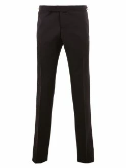 Thom Browne Mohair Wool Low-Rise Skinny Trouser