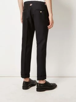 Thom Browne Mohair Wool Low-Rise Skinny Trouser