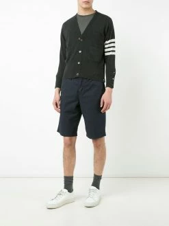 Thom Browne 4-Bar Short Cashmere Cardigan