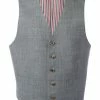 Thom Browne striped lateral waistcoat
