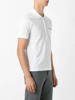 Thom Browne chest pocket polo shirt