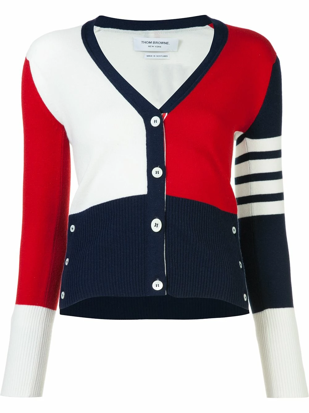 Thom Browne V neck cardigan cardigans of women 1 Thom Browne V-neck cardigan