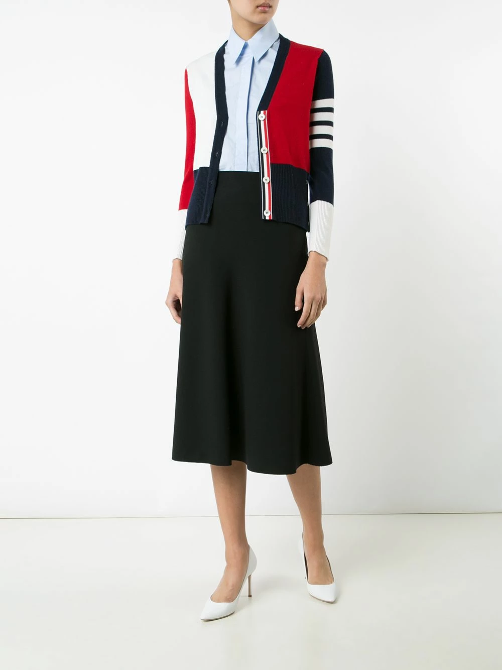 Thom Browne V neck cardigan cardigans of women 2 Thom Browne V-neck cardigan