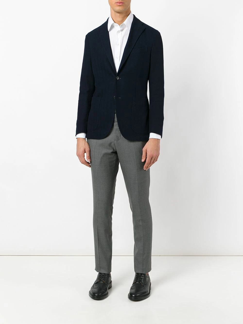 Thom Browne Classic tailored trousers regular-fit & straight leg pants of men 2 Thom Browne classic tailored trousers