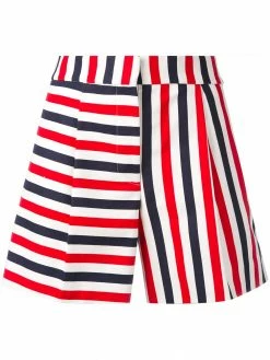 Thom Browne striped mini shorts