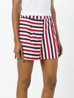 Thom Browne striped mini shorts