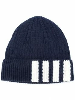Thom Browne 4-Bar striped beanie