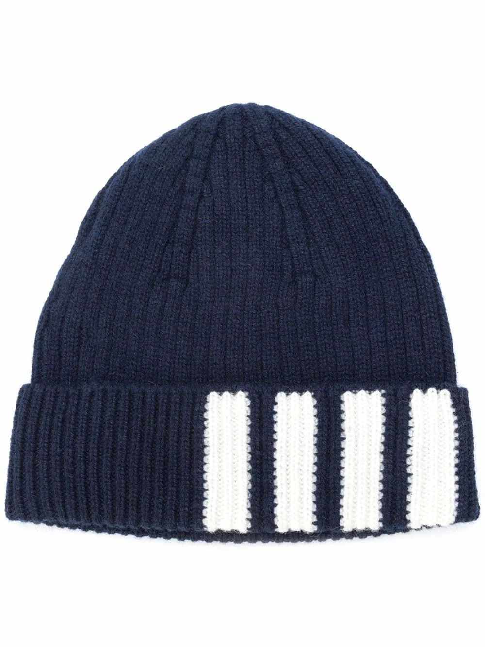 Thom Browne 4 Bar striped beanie hats of men 1 Thom Browne 4-Bar striped beanie
