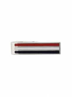 Thom Browne RWB Detail Short Tie Bar