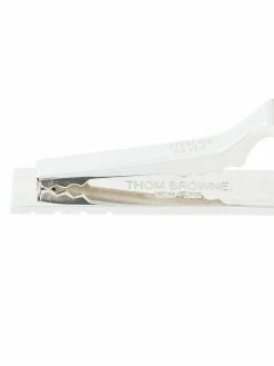 Thom Browne 4-Bar Silver Long Tie Bar