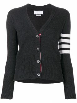Thom Browne classic V-neck cashmere cardigan