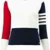 Thom Browne Contrast stripe pullover