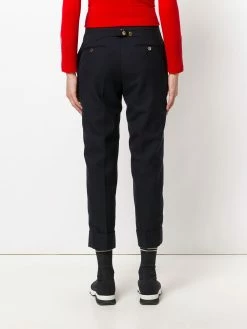 Thom Browne classic backstrap trousers