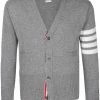 Thom Browne 4-Bar V-neck cashmere cardigan