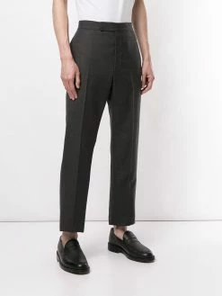 Thom Browne super 120s twill classic backstrap trousers