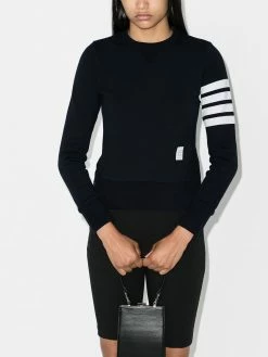 Thom Browne 4-bar stripe pullover