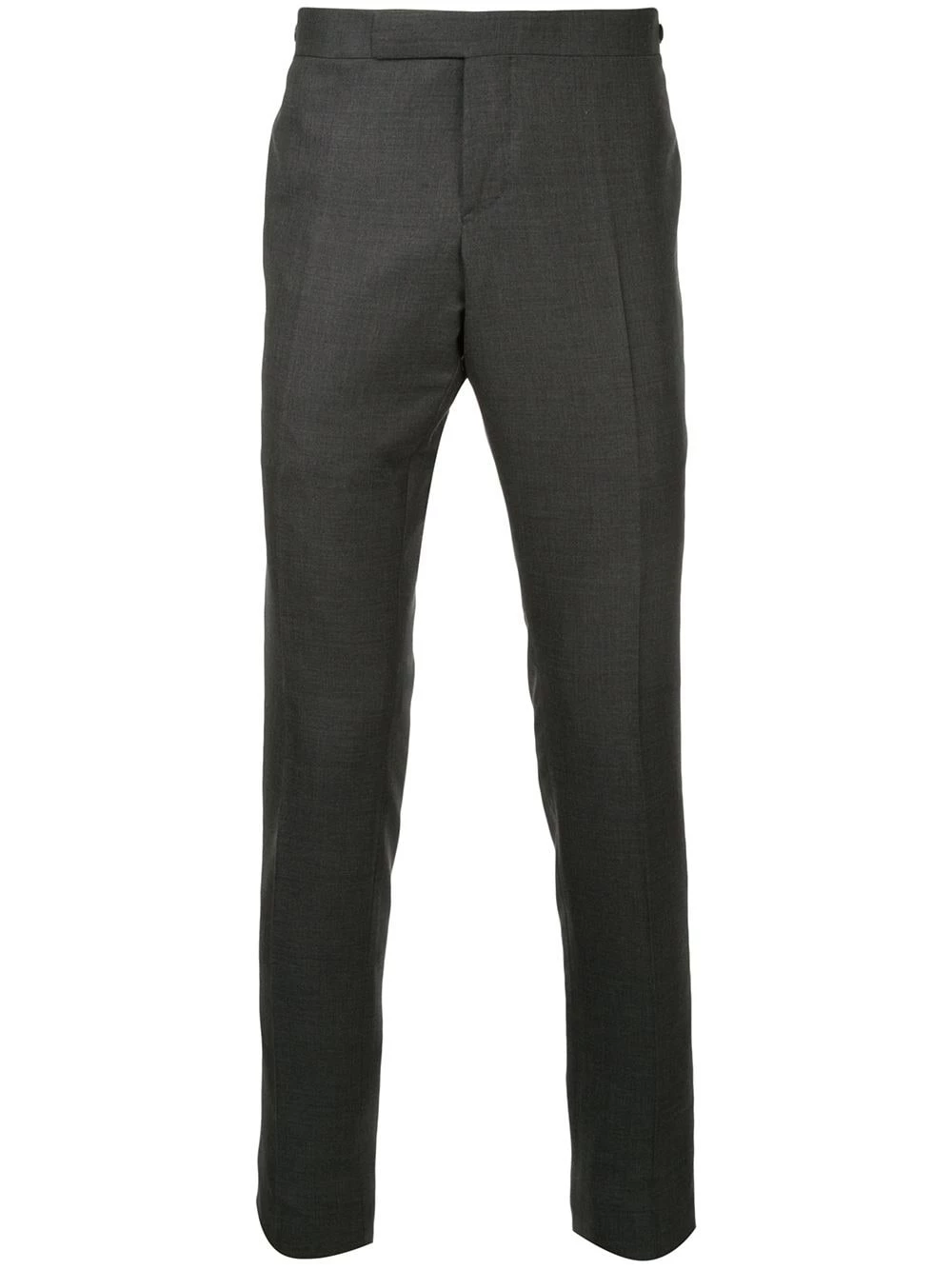 Thom Browne Low Rise Skinny Side Tab Trouser In Super 120’s Twill tailored pants of men 1 Thom Browne Low Rise Skinny Side Tab Trouser In Super 120’s Twill