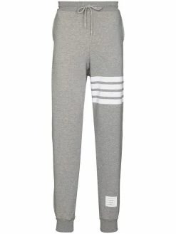 Thom Browne 4-Bar loopback track pants
