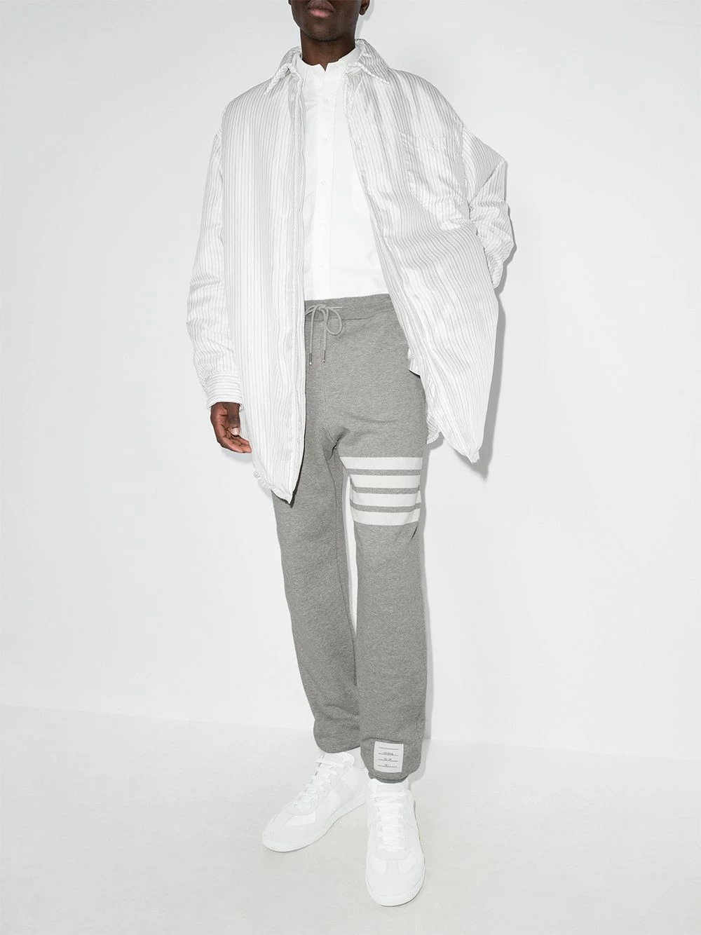 Thom Browne 4 Bar loopback track pants sweatpants of men 5 Thom Browne 4-Bar loopback track pants
