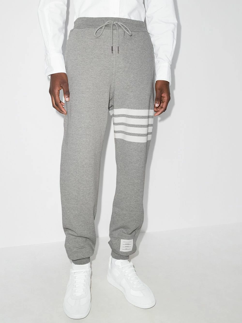 Thom Browne 4 Bar loopback track pants sweatpants of men 2 Thom Browne 4-Bar loopback track pants
