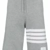 Thom Browne Engineered 4-Bar Jersey Sweatshort