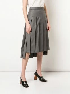 Thom Browne Below Knee Dropped Back In Super 120’s Twill