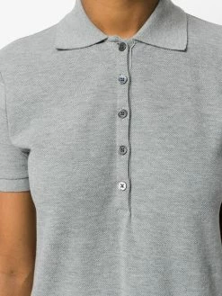 Thom Browne Striped Cotton Pique Polo Dress