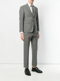 Thom Browne Classic Suit With Tie In 2ply Fresco