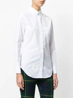 Thom Browne button-down slim-fit shirt
