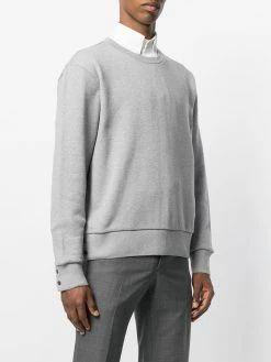 Thom Browne Center Back Stripe Jersey Pullover sweatshirts of men 7 Thom Browne Center-Back Stripe Jersey Pullover