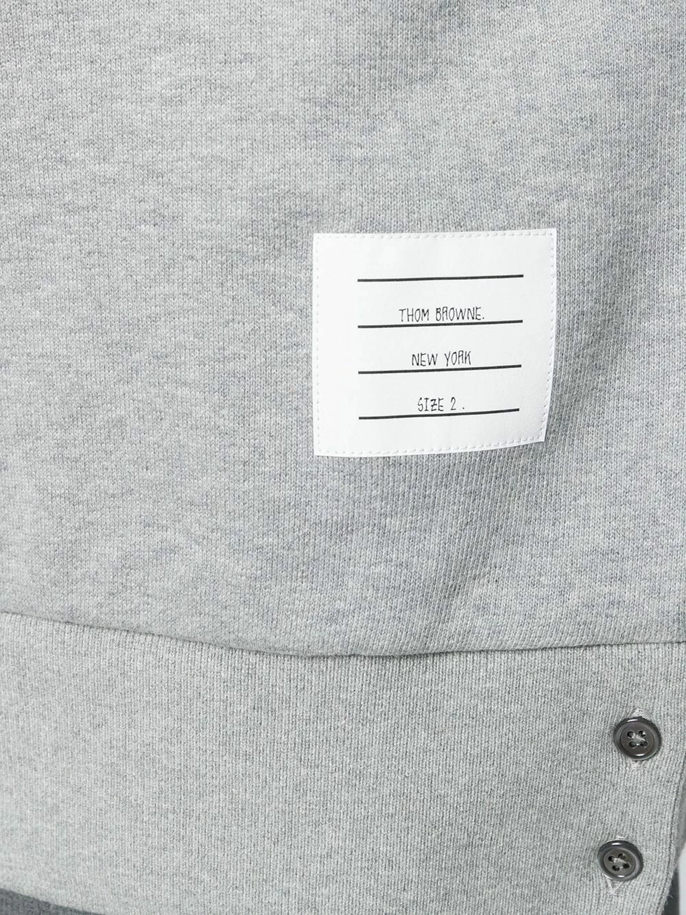 Thom Browne Center Back Stripe Jersey Pullover sweatshirts of men 5 Thom Browne Center-Back Stripe Jersey Pullover