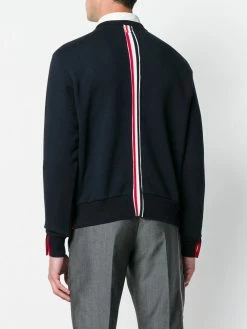 Thom Browne rear RWB stripe sweatshirt