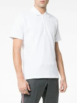 Thom Browne Center-Back Stripe Piqué Polo