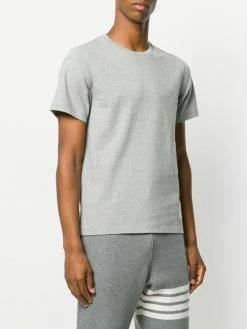 Thom Browne Side Slit Relaxed Short-Sleeve Tee